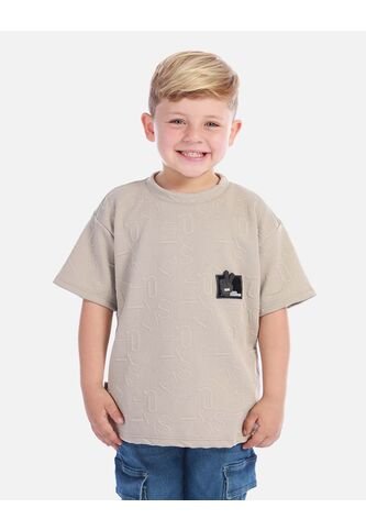 Camiseta Básica Niño En Algodón Suave Arequipe