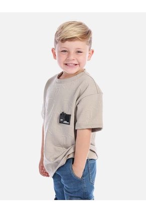Camiseta Básica Niño En Algodón Suave