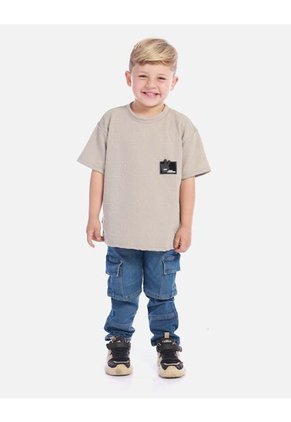 Camiseta Básica Niño En Algodón Suave