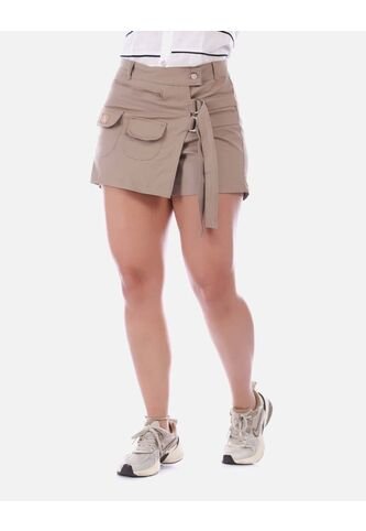 Short Tipo  Cargo Mujer Arena Arequipe
