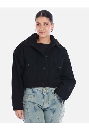 Chaqueta Diosa Con Cuello Ovejero