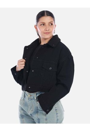 Chaqueta Diosa Con Cuello Ovejero