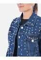 Chaqueta Denim Diosa Con Taches de Arequipe