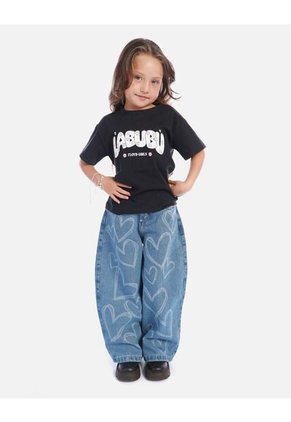 Jean Corazones Niña Moderno Y Cómodo