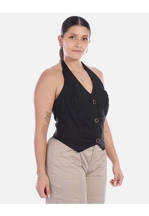 Jean Wide Leg Con Costura Frontal