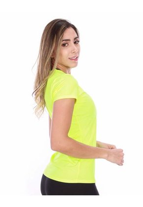 Camiseta Deportiva Mujer Amarillo Neon Arequipe
