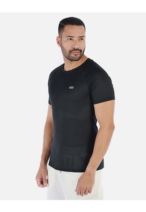 Camiseta Deportiva En Tela Texturizada Y Transpirable