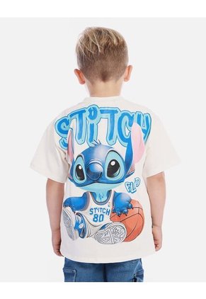 Camiseta Niño Con Estampado De Stitch