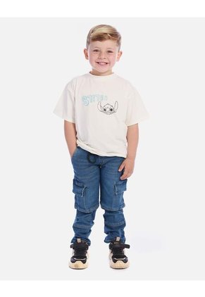 Camiseta Niño Con Estampado De Stitch