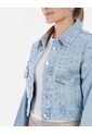 Chaqueta Denim Diosa Con Taches de Arequipe