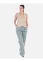 Jean Wide Leg Con Costura Frontal de Arequipe