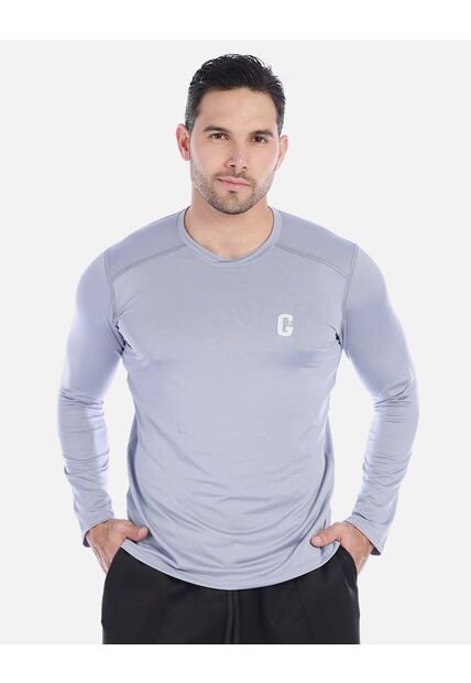 Camiseta Manga Larga Deportiva Hombre