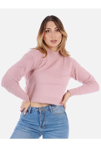 Suéter Peludo Mujer