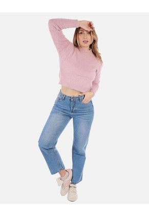 Suéter Peludo Mujer