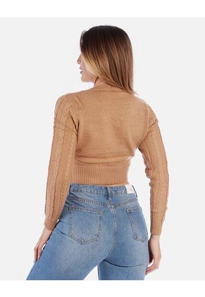 Suéter Manga Larga Mujer