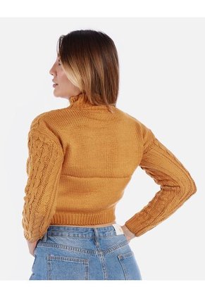 Suéter Trenzado Mujer