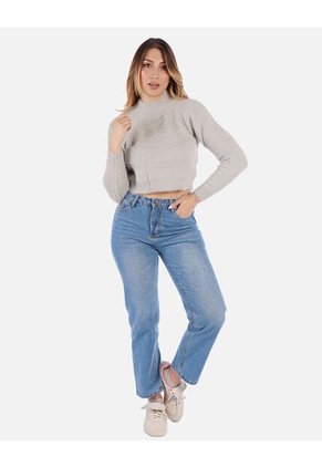 Suéter Peludo Mujer