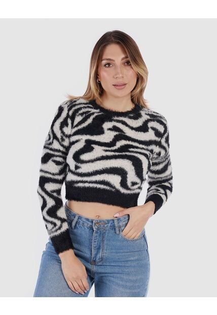 Suéter Estampado Mujer