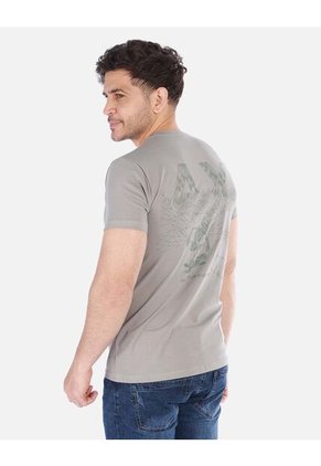 Camiseta Básica Estampada Hombre