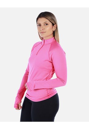 Buzo Deportivo Mujer Manga Larga Con Cierre