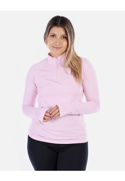 Buzo Deportivo Mujer Manga Larga Con Cierre