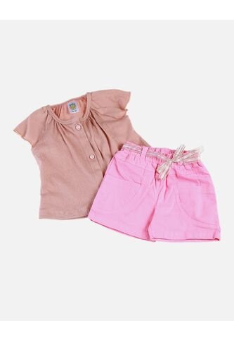 Conjunto Para Bebé Blusa + Short Arequipe