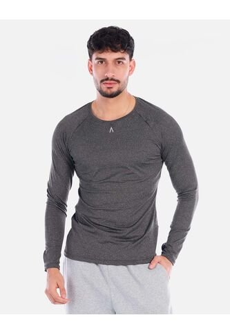 Camiseta Deportiva Hombre Manga Larga Ajuste Fit Arequipe
