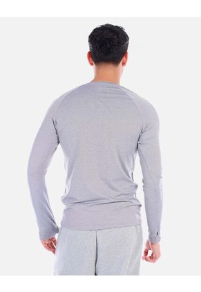 Camiseta Deportiva Hombre Manga Larga Ajuste Fit
