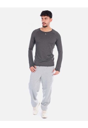 Camiseta Deportiva Hombre Manga Larga Ajuste Fit