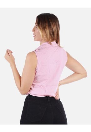 Blusa Sin Mangas Mujer Con Botones | Moda Casual Arequipe