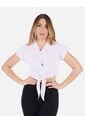 Blusa Crop Mujer Con Nudo Frontal | Moda Fresca Arequipe de Arequipe