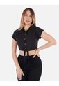 Blusa Crop Mujer Con Nudo Frontal | Moda Fresca Arequipe de Arequipe