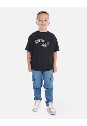 Camiseta Niño Con Estampado De Stitch