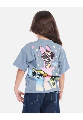 Camisa Para Niña Estampada Chicas Superpoderosas