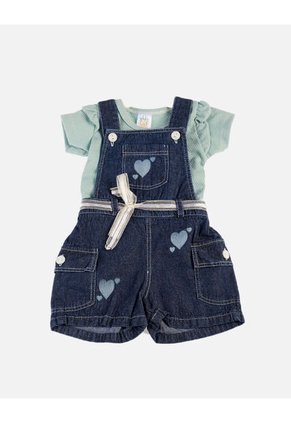 Overol Con Blusa Para Niña
