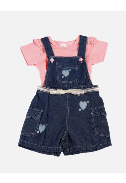 Overol Con Blusa Para Niña