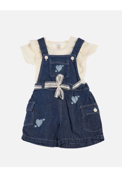Overol Con Blusa Para Niña