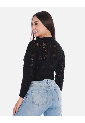 Buzo Calado Con Relieve Mujer