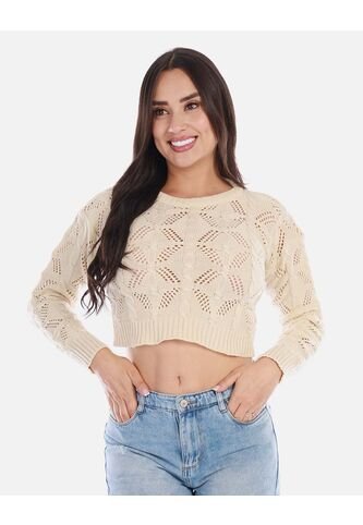 Buzo Calado Con Relieve Mujer Arequipe