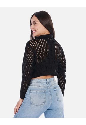 Buzo Calado Mujer Estilo Corto