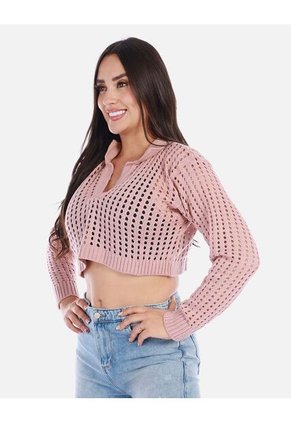 Buzo Calado Mujer Estilo Corto