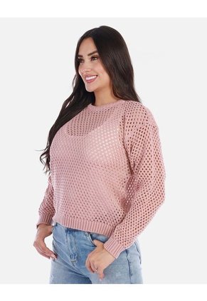 Buzo Calado Mujer Diseño Romántico