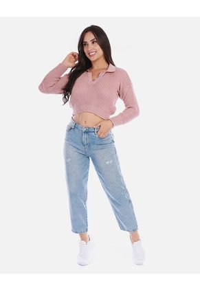 Buzo Tipo Polo Mujer