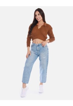 Buzo Tipo Polo Mujer