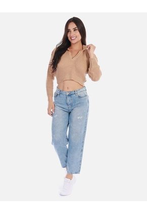 Buzo Tipo Polo Mujer