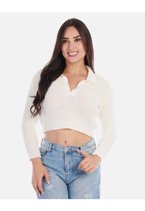 Buzo Tipo Polo Mujer