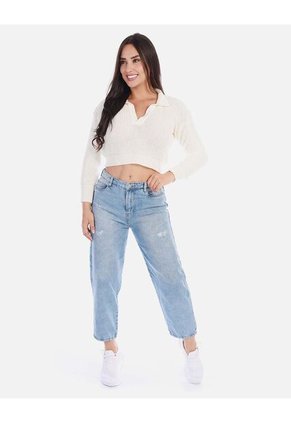 Buzo Tipo Polo Mujer