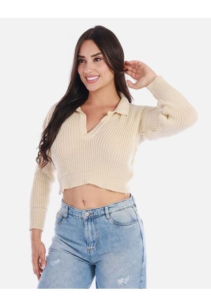 Buzo Tipo Polo Mujer