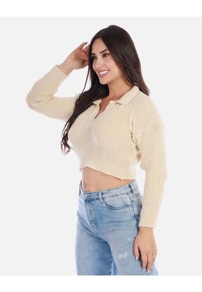 Buzo Tipo Polo Mujer