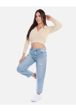 Buzo Tipo Polo Mujer